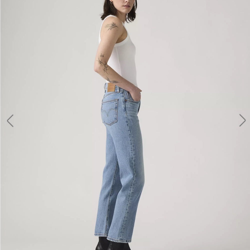Levi's PREMIUM Light Blue 501 Jeans W25 L26